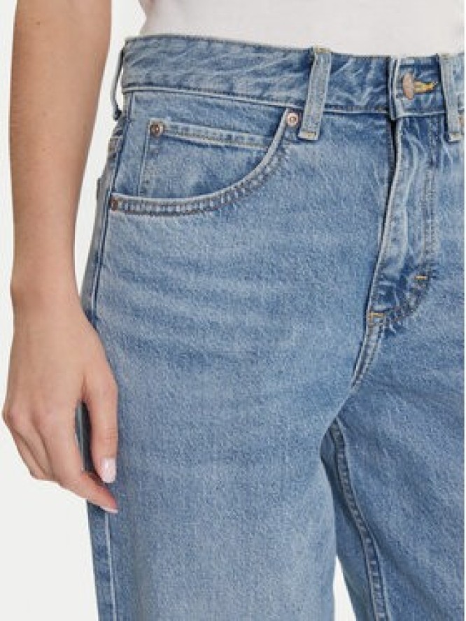 Lee Jeansy Rider 112365089 Niebieski Wide Leg