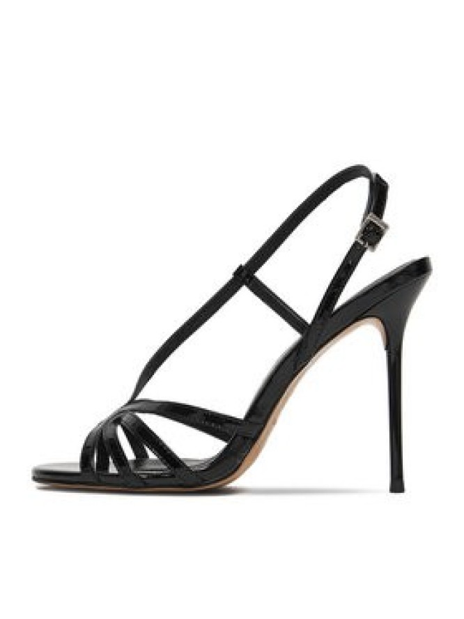 Eva Minge Sandały EO-SELA-LT934-83 Czarny