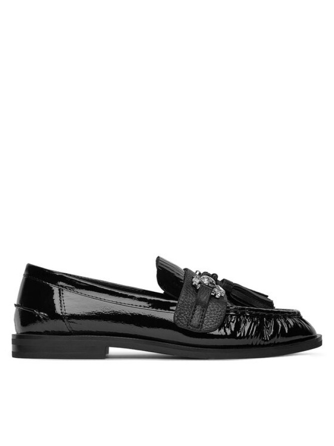 Eva Minge Loafersy PETUNIA-V1792-335-1 Czarny