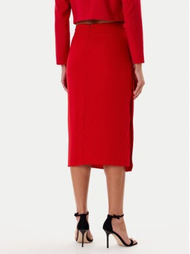 Tatuum Spódnica ołówkowa Sinia T2508.173 Czerwony Regular Fit