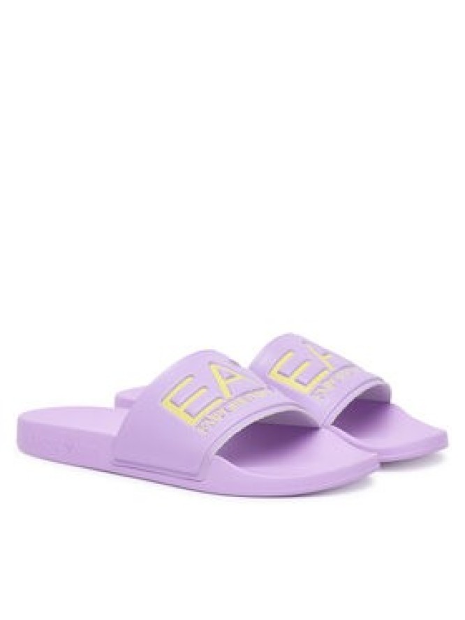 EA7 Emporio Armani Klapki 7X000108 AF15118 MZ628 Fioletowy