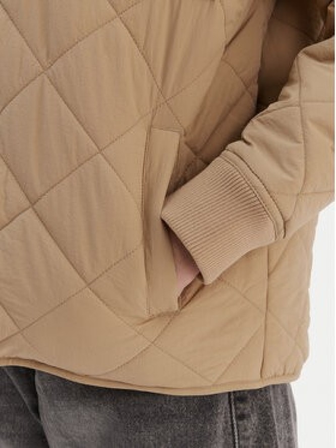 Quiksilver Kurtka przejściowa Shining Quilted EQWJK03084 Beżowy Regular Fit