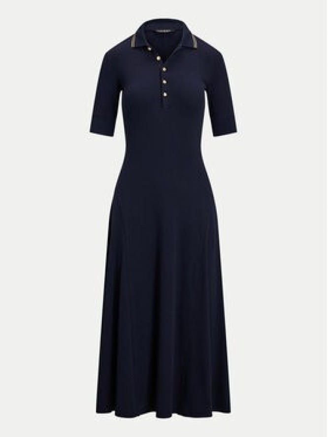 LAUREN RALPH LAUREN Sukienka codzienna 200957638001 Granatowy Slim Fit