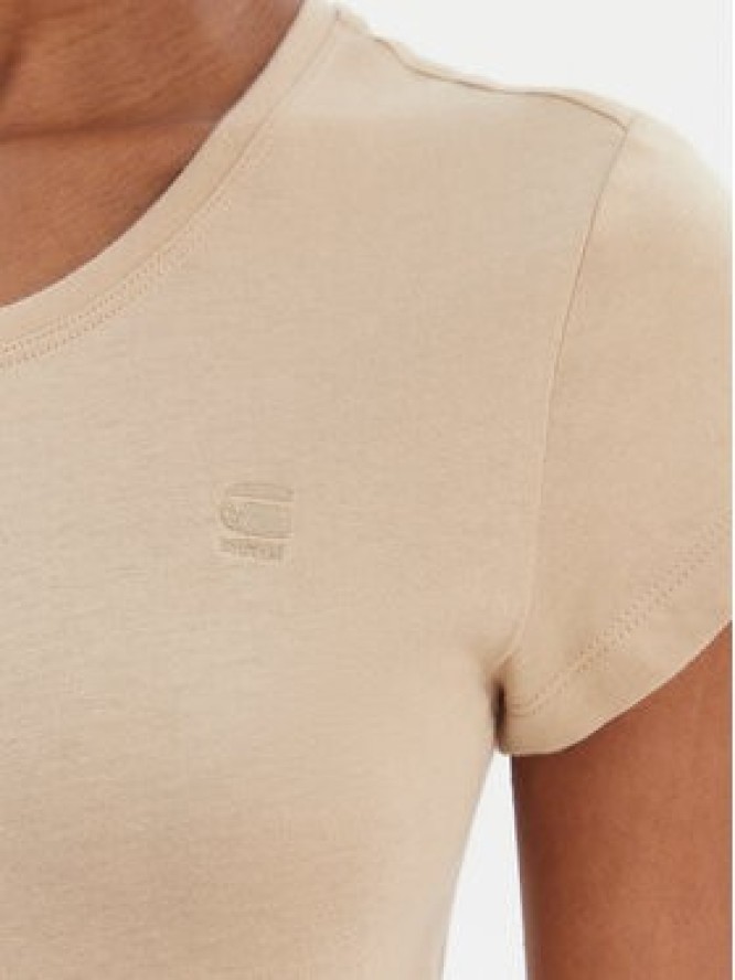 G-Star Raw T-Shirt Eyben D24533-4107 Écru Slim Fit