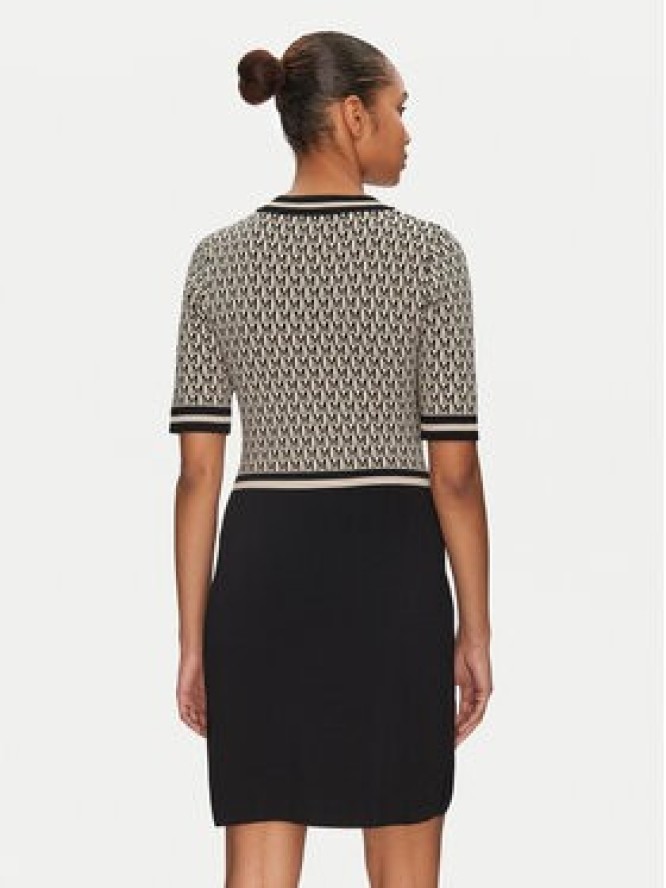 Morgan Sukienka dzianinowa 251-RMESTEM Beżowy Slim Fit