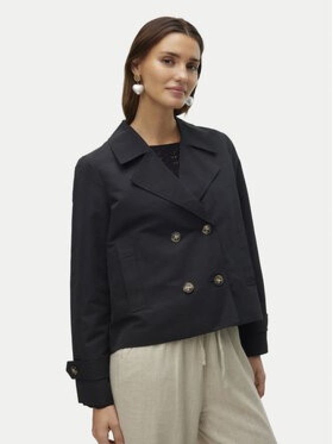 Vero Moda Trencz Chloemia 10308267 Czarny Regular Fit