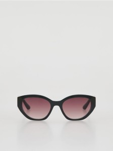 Okulary przeciwsłoneczne - ciemnobrązowy