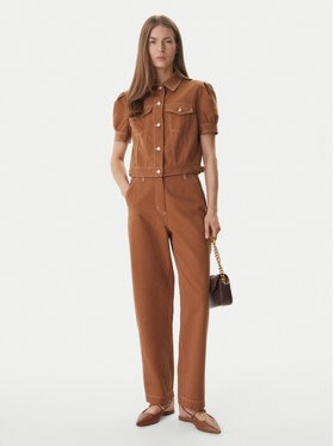 Guess Jeansy W6GB10 W1805 Brązowy Relaxed Fit