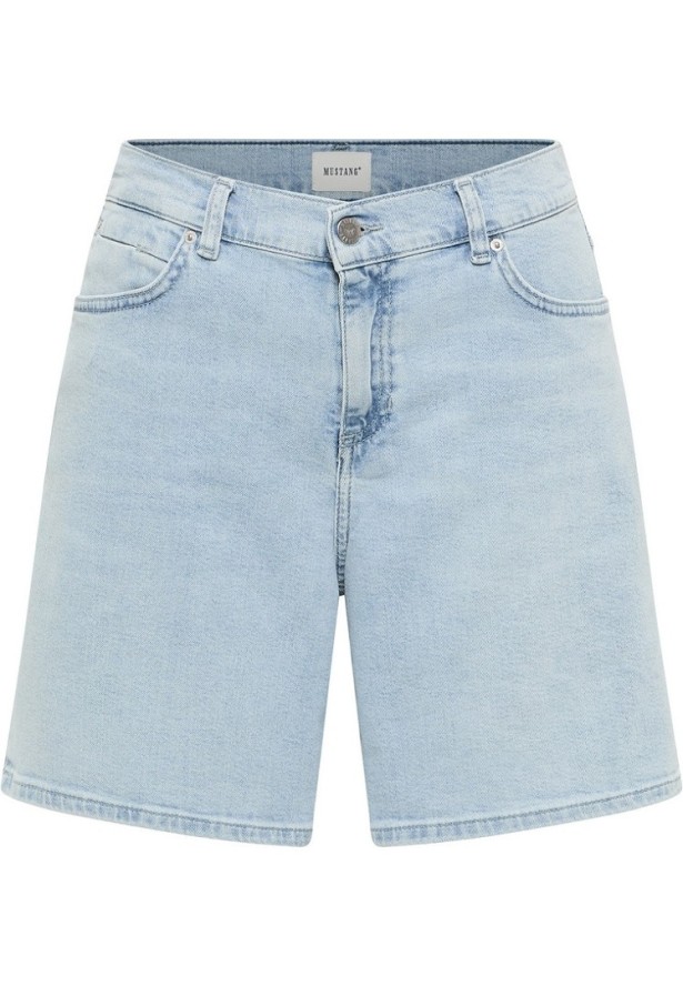 Damskie Szorty Mustang Style Jodie Shorts Denim Blue 1016561 5000 211