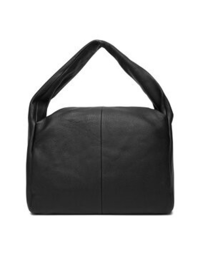 Tommy Hilfiger Torebka City Leather Hobo AW0AW18285 Czarny