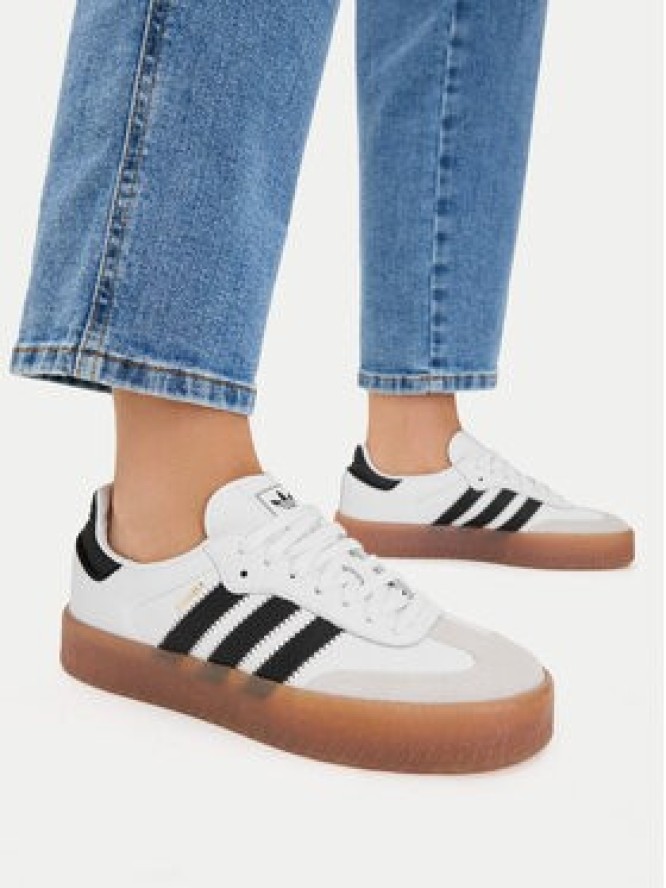 adidas Sneakersy Sambae JI1349 Biały