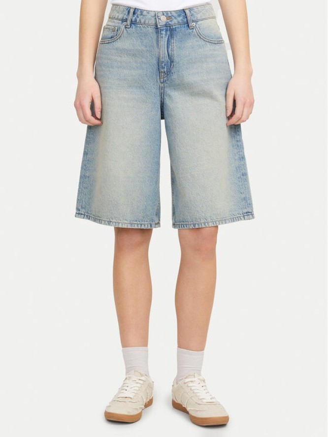 JJXX Szorty jeansowe Laura 12267288 Niebieski Relaxed Fit