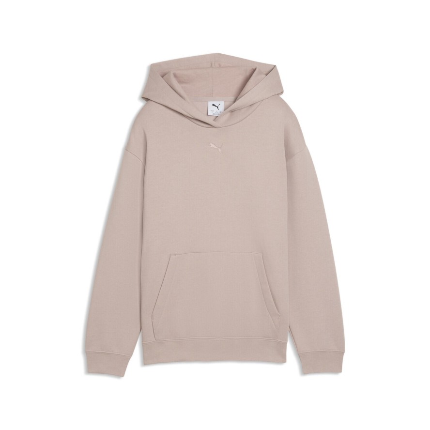 Młodzieżowa bluza dzianinowa z kapturem Essentials o luźnym kroju PUMA