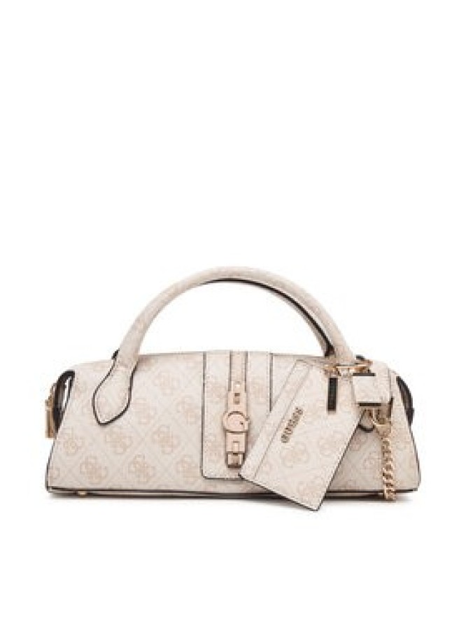 Guess Torebka Yvonne Logo Mini HWSG23 78760 Beżowy jasny
