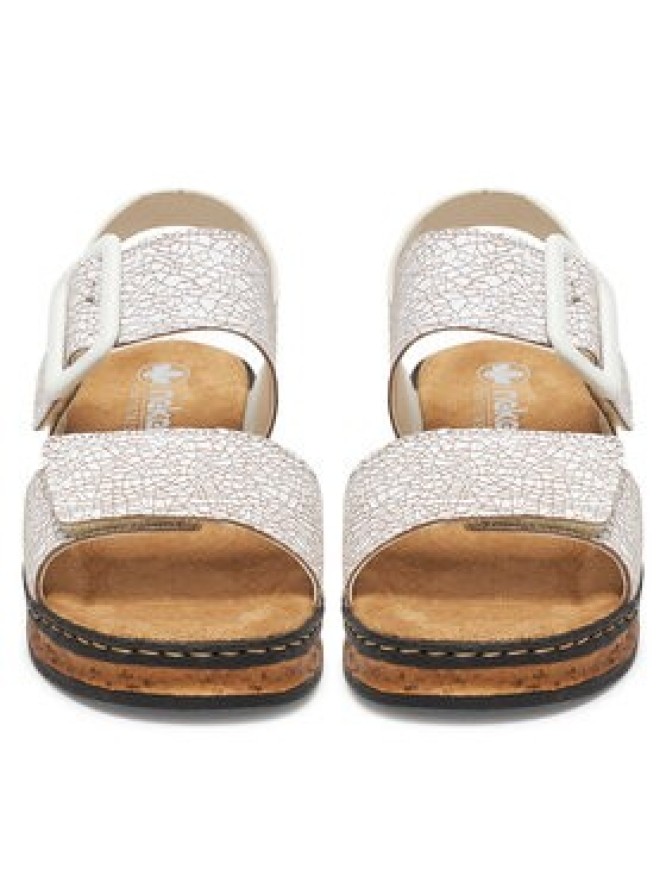 Rieker Sandały 62950-80 Biały