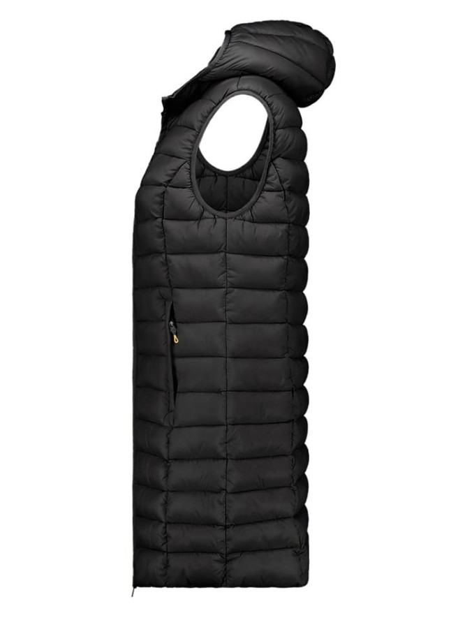 Geographical Norway Kamizelka pikowana "Vatikamap" w kolorze czarnym rozmiar: S