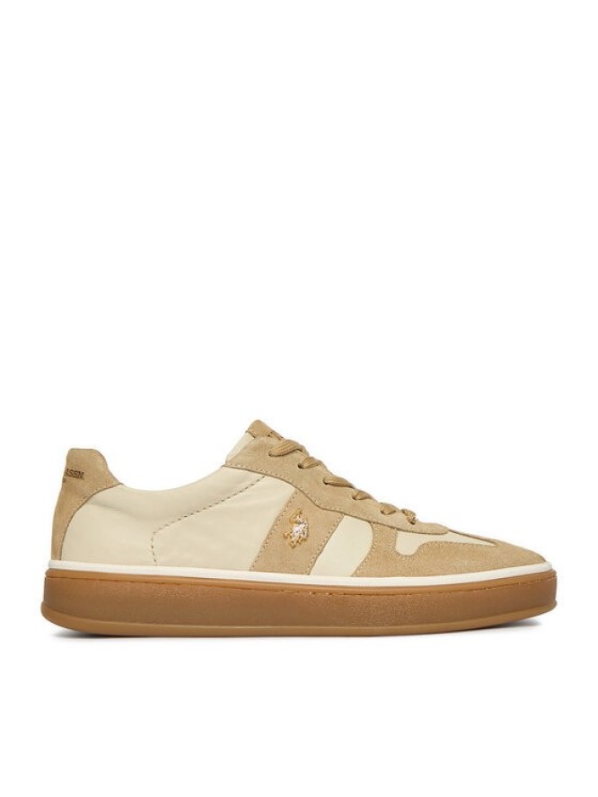 U.S. Polo Assn. Sneakersy EO-HAIRY001W/6LS1 Écru