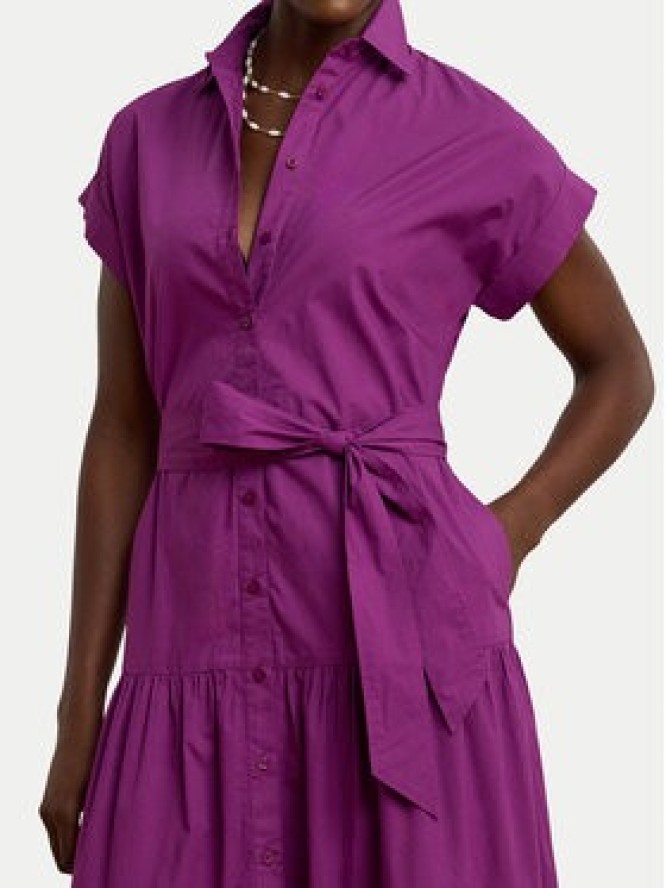 LAUREN RALPH LAUREN Sukienka koszulowa 200970821001 Fioletowy Regular Fit