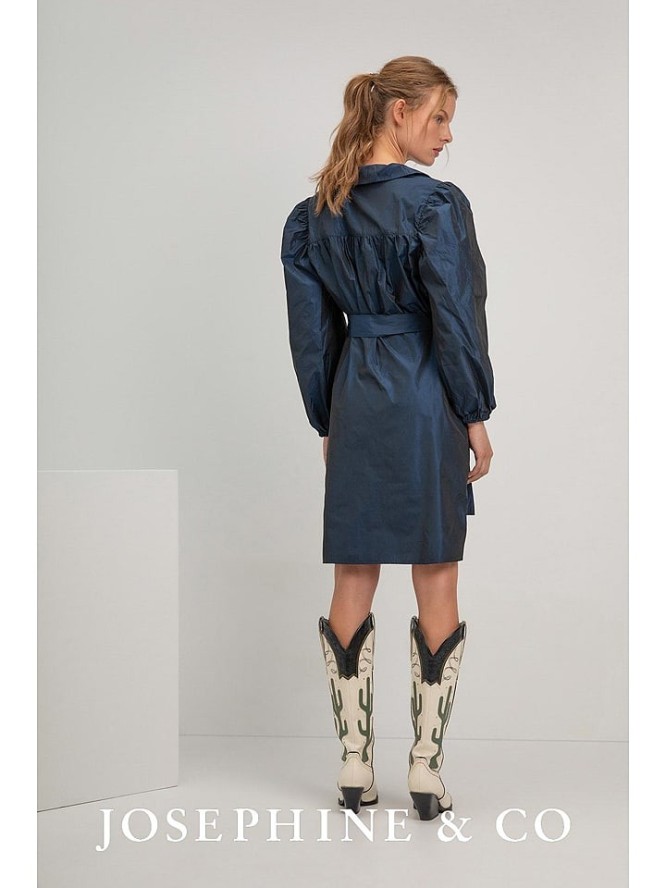 Josephine & Co Sukienka "Sanna" w kolorze granatowym rozmiar: 44