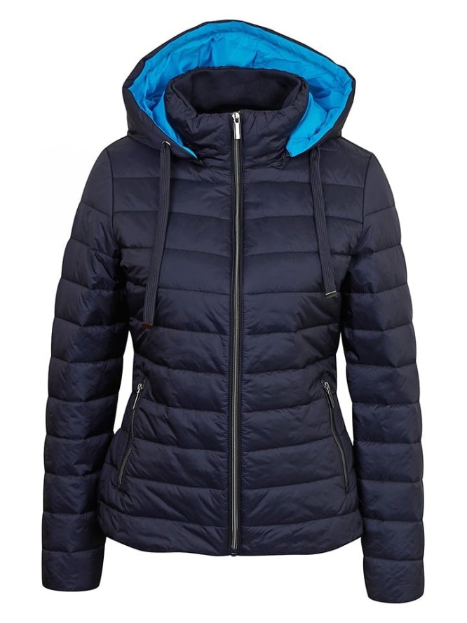 orsay Kurtka pikowana w kolorze granatowym rozmiar: 38