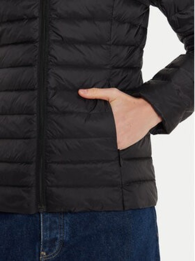 Jott Kurtka puchowa Cha P000WDOW02 Czarny Slim Fit