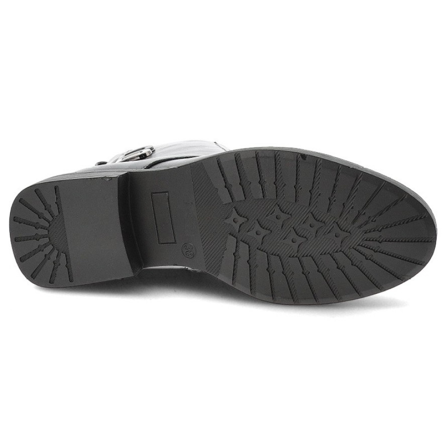 Czarne Botki Vinceza Klasyczne Buty Damskie