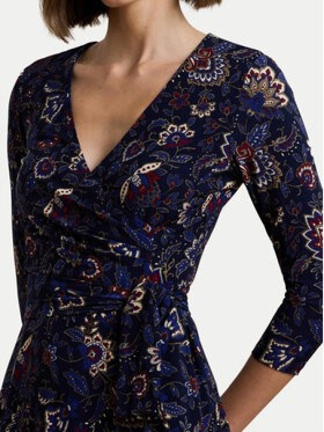 LAUREN RALPH LAUREN Sukienka codzienna 250957701001 Granatowy Slim Fit
