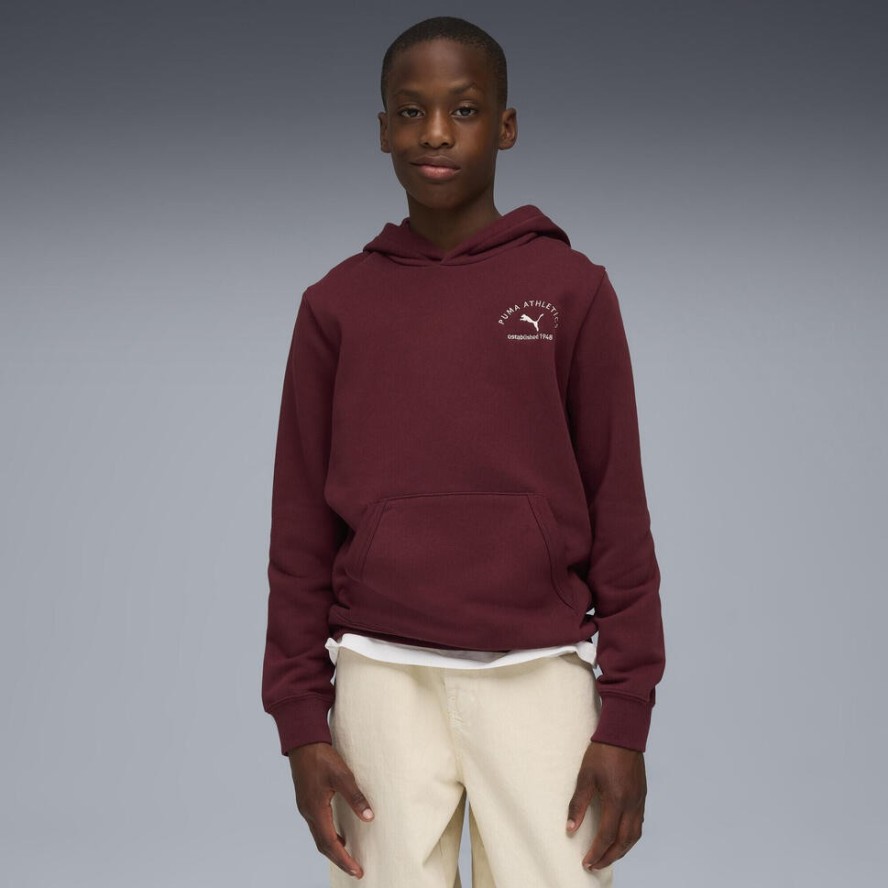 Młodzieżowa bluza z kapturem PUMA Class z grafiką PUMA