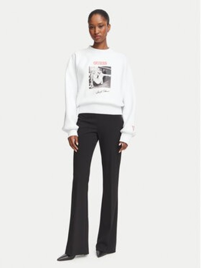 Guess Bluza 184347 Biały Classic Fit
