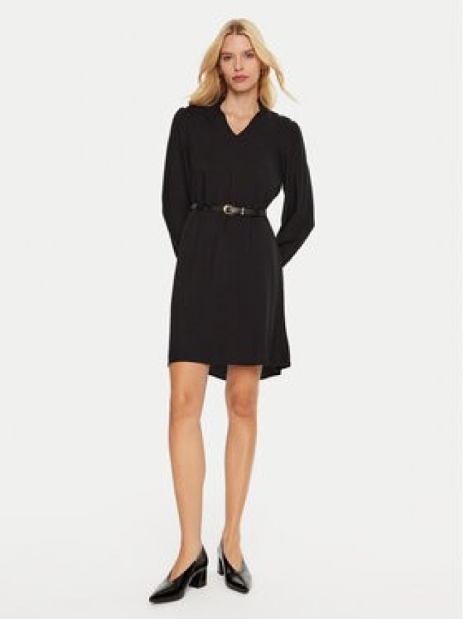 Artigli Sukienka codzienna ACAB000455 Czarny Regular Fit