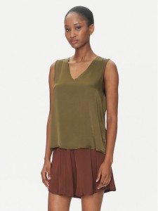 ViCOLO Bluzka TD0765 Zielony Regular Fit