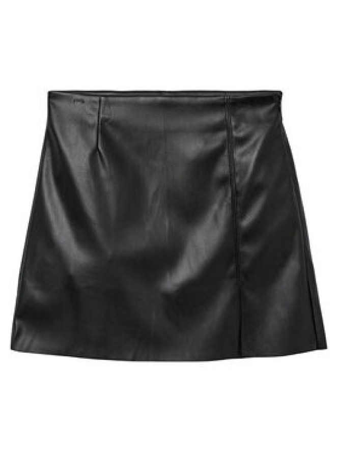 Vero Moda Spódnica z imitacji skóry Nelly 10322469 Czarny Regular Fit