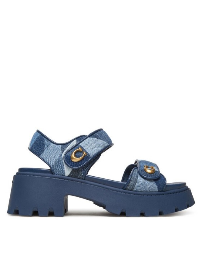 Coach Sandały Brynn CAR59 Niebieski