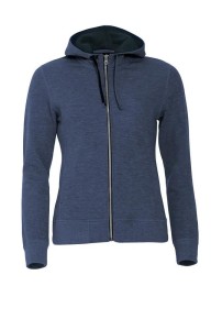 clique Classic Hoody Full Zip Women — damska bluza z kapturem na suwak,