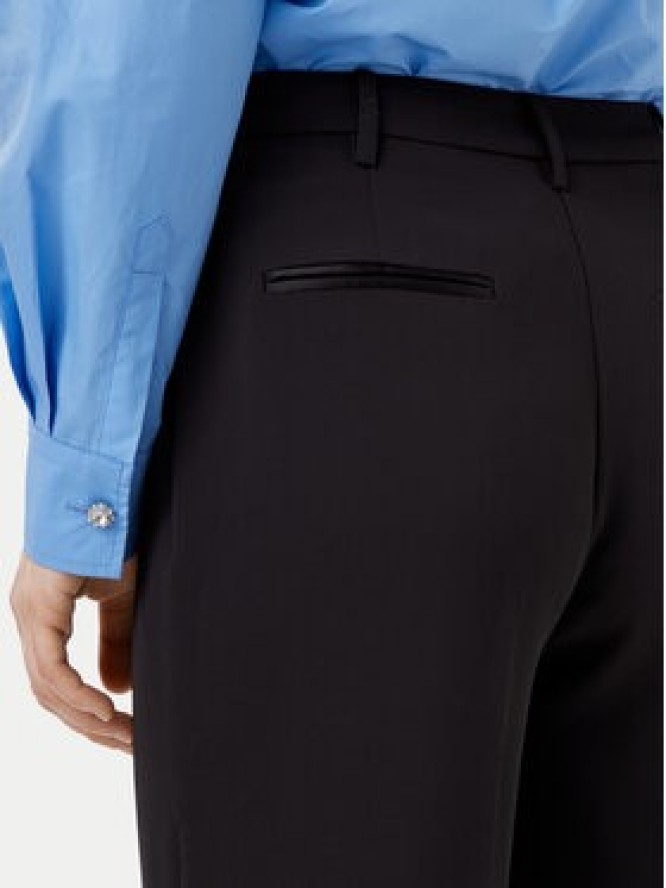 Motivi Spodnie palazzo P066Q003514N Czarny Wide Leg