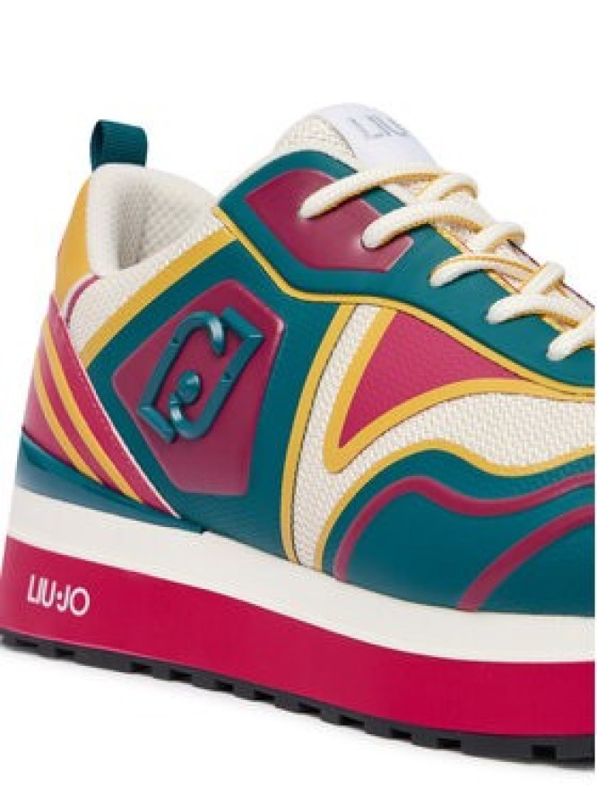 Liu Jo Sneakersy Maxi Wonder Tech 01 BA6021 TX519 Zielony