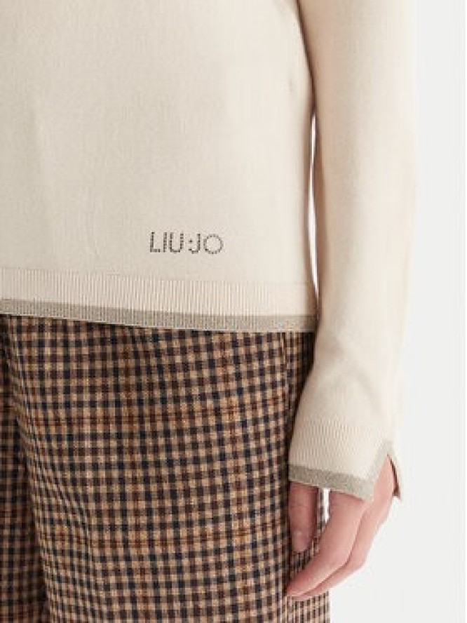 Liu Jo Golf MF5229 MS49I Écru Regular Fit