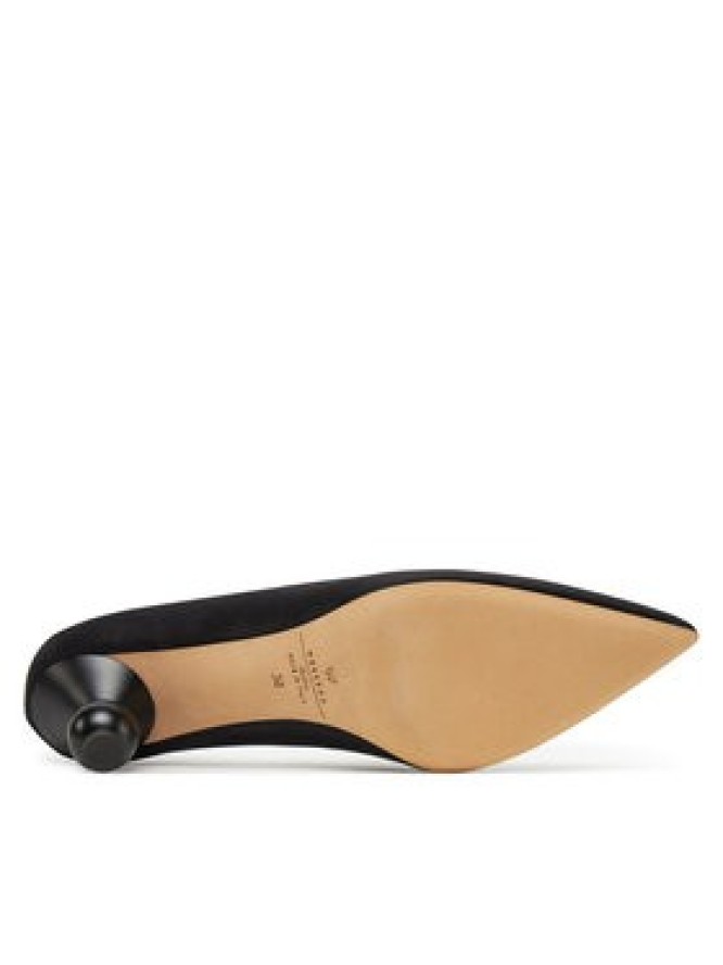 Weekend Max Mara Półbuty Renzasatin 2515521055600 Czarny