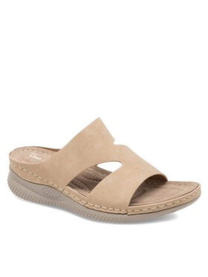 Clara Barson Klapki WYL0510-22 Beżowy