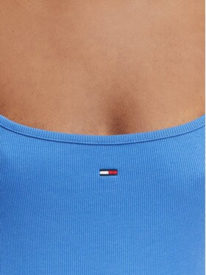 Tommy Jeans Sukienka letnia DW0DW22352 Niebieski Slim Fit
