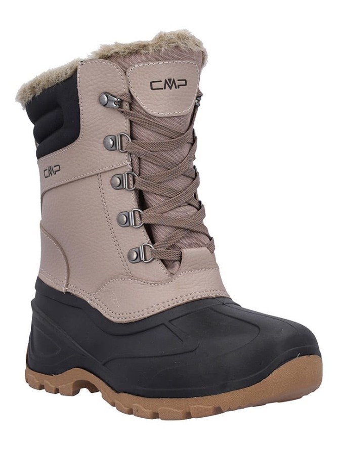 cmp Kozaki zimowe "Atka" w kolorze beżowym rozmiar: 36