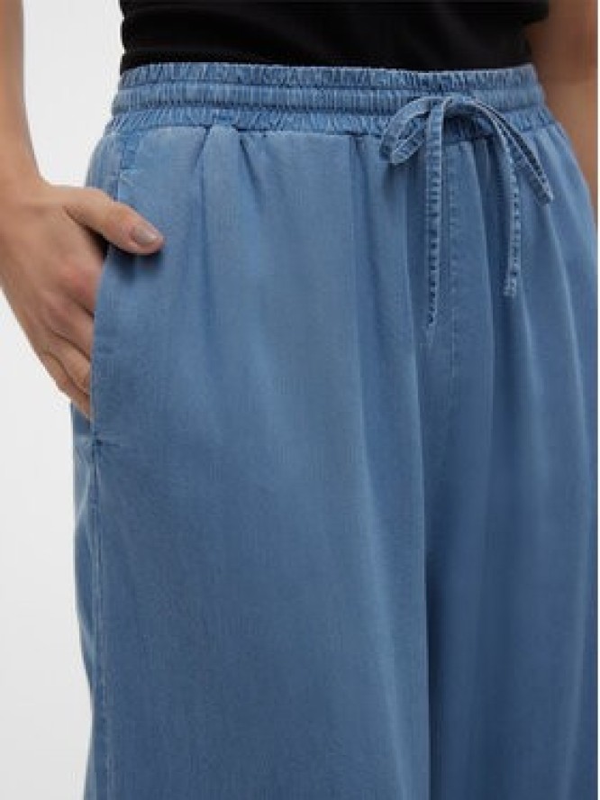 Vero Moda Spodnie materiałowe Bree 10304898 Niebieski Loose Fit