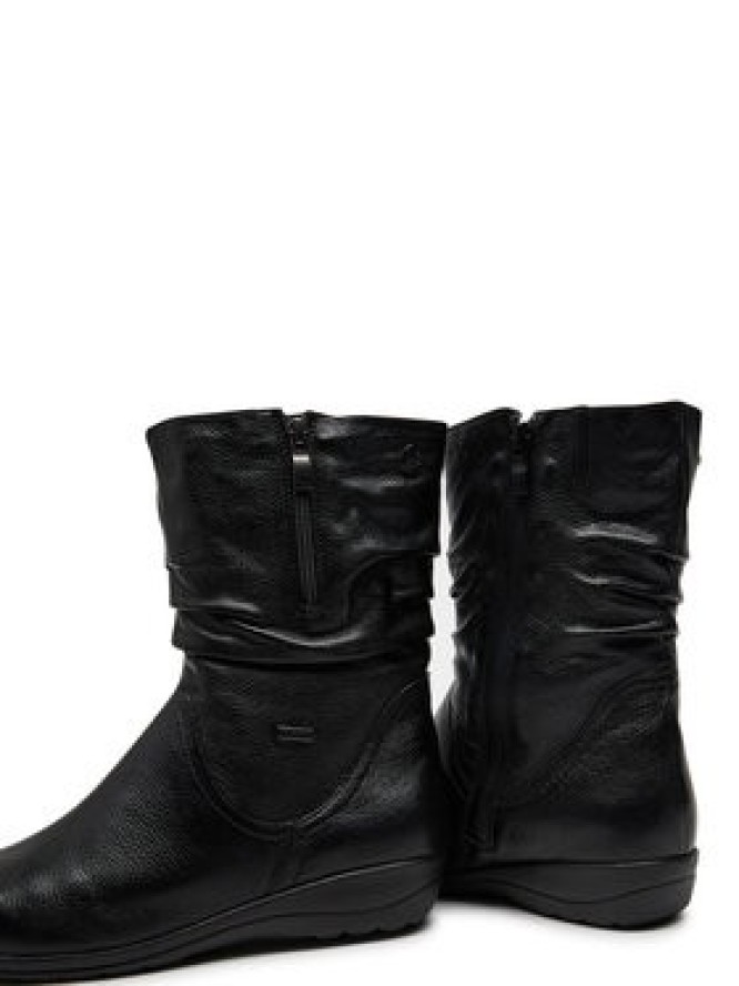 Caprice Botki 9-26456-43 Czarny