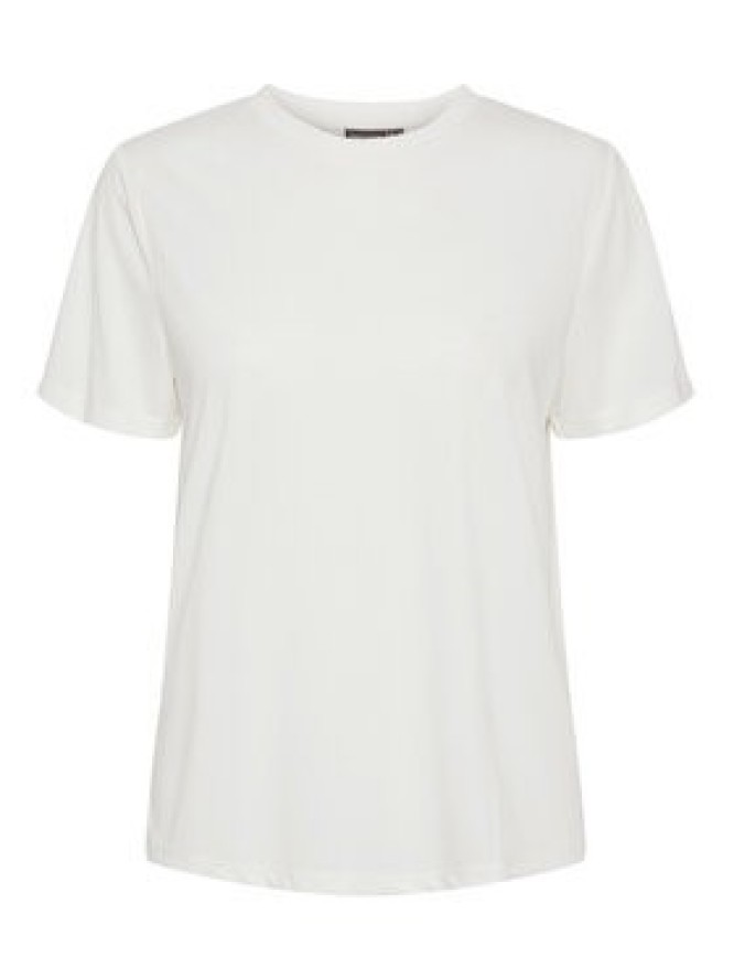 Pieces T-Shirt Anora 17148789 Biały Regular Fit