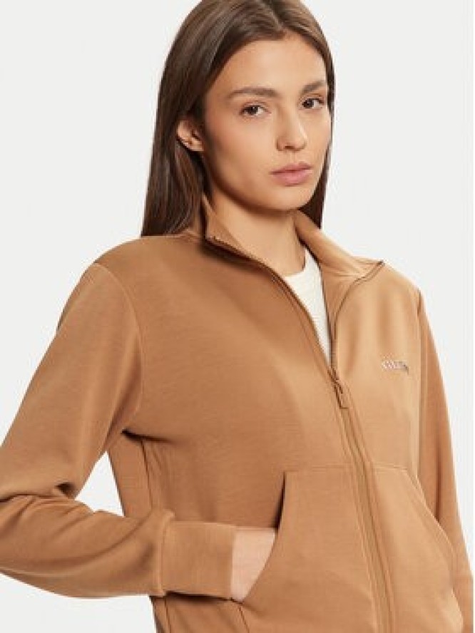 Guess Bluza V5RQ17 KCOB2 Brązowy Regular Fit