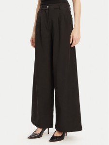 Guess Spodnie palazzo W5GB02 WH9Y2 Czarny Wide Leg