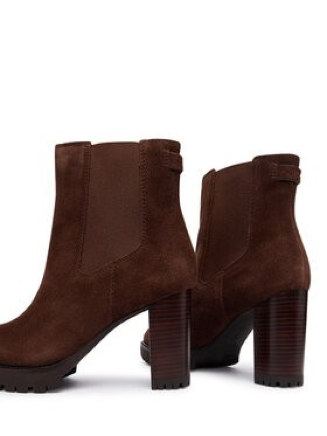 LAUREN RALPH LAUREN Botki Layne 802942566002 Brązowy