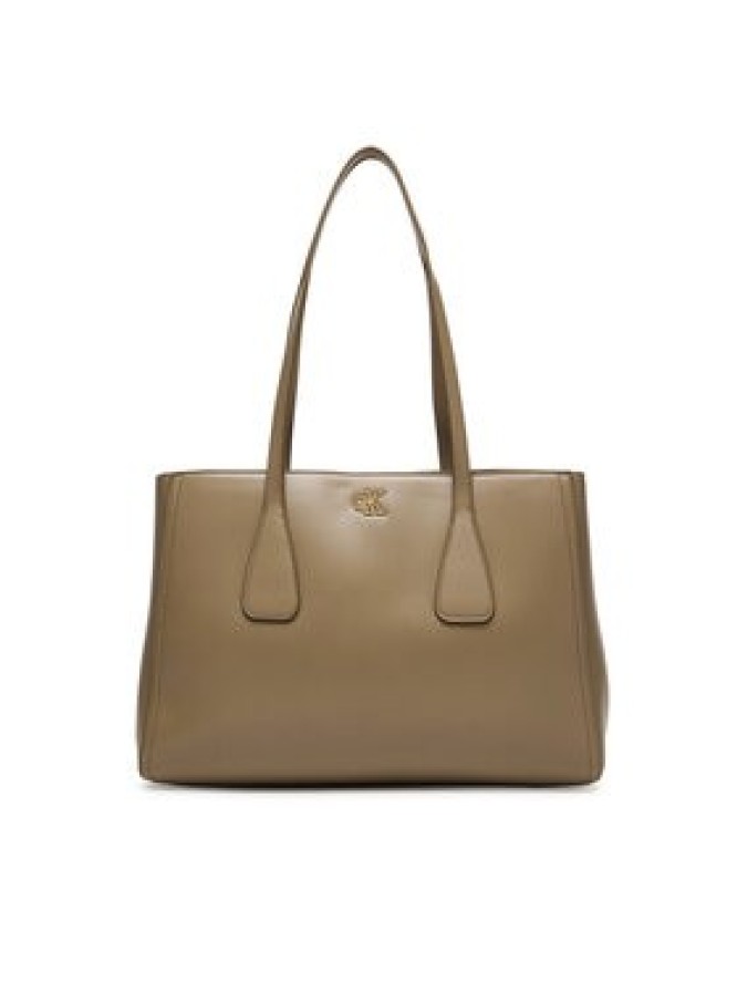 Calvin Klein Torebka Ck Medium Work Tote LV04F3442G Beżowy