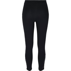 Damskie klasyczne legginsy z koronki w paski gt