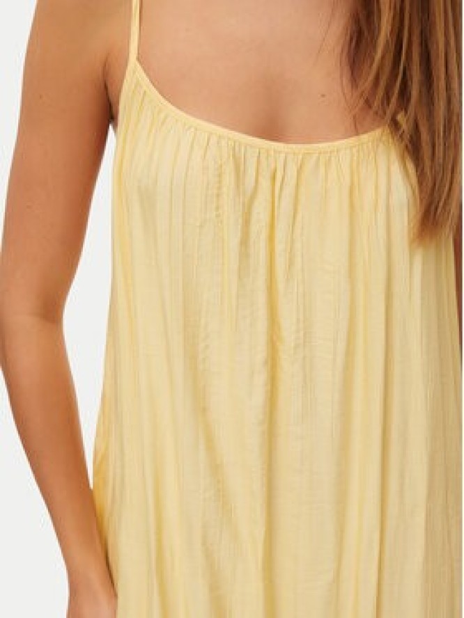 Vero Moda Sukienka letnia Vira 10340738 Żółty Relaxed Fit